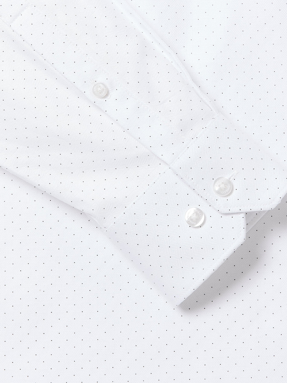 RW&CO Dotted Regular Fit Dress Shirt