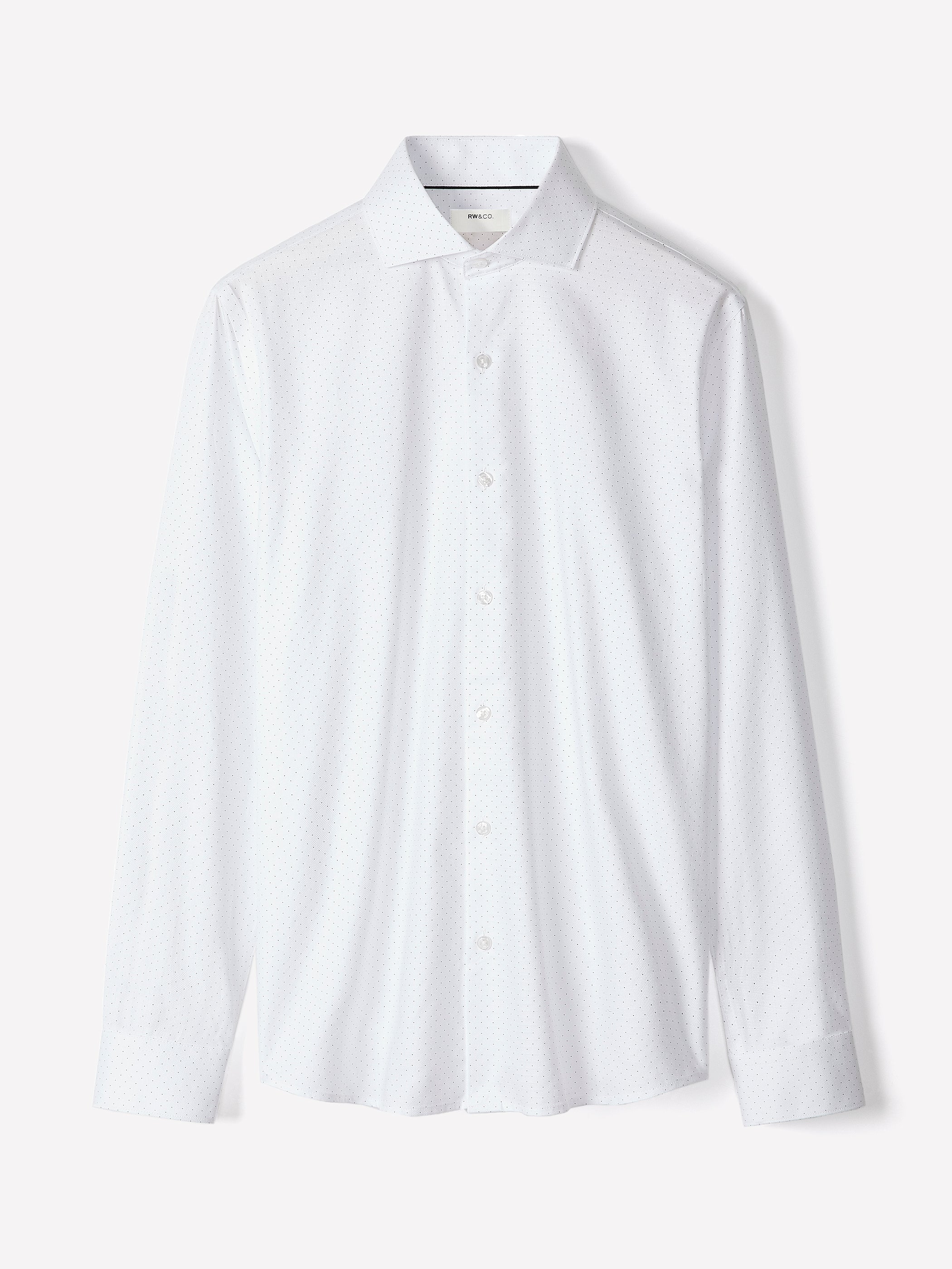 RW&CO Dotted Regular Fit Dress Shirt