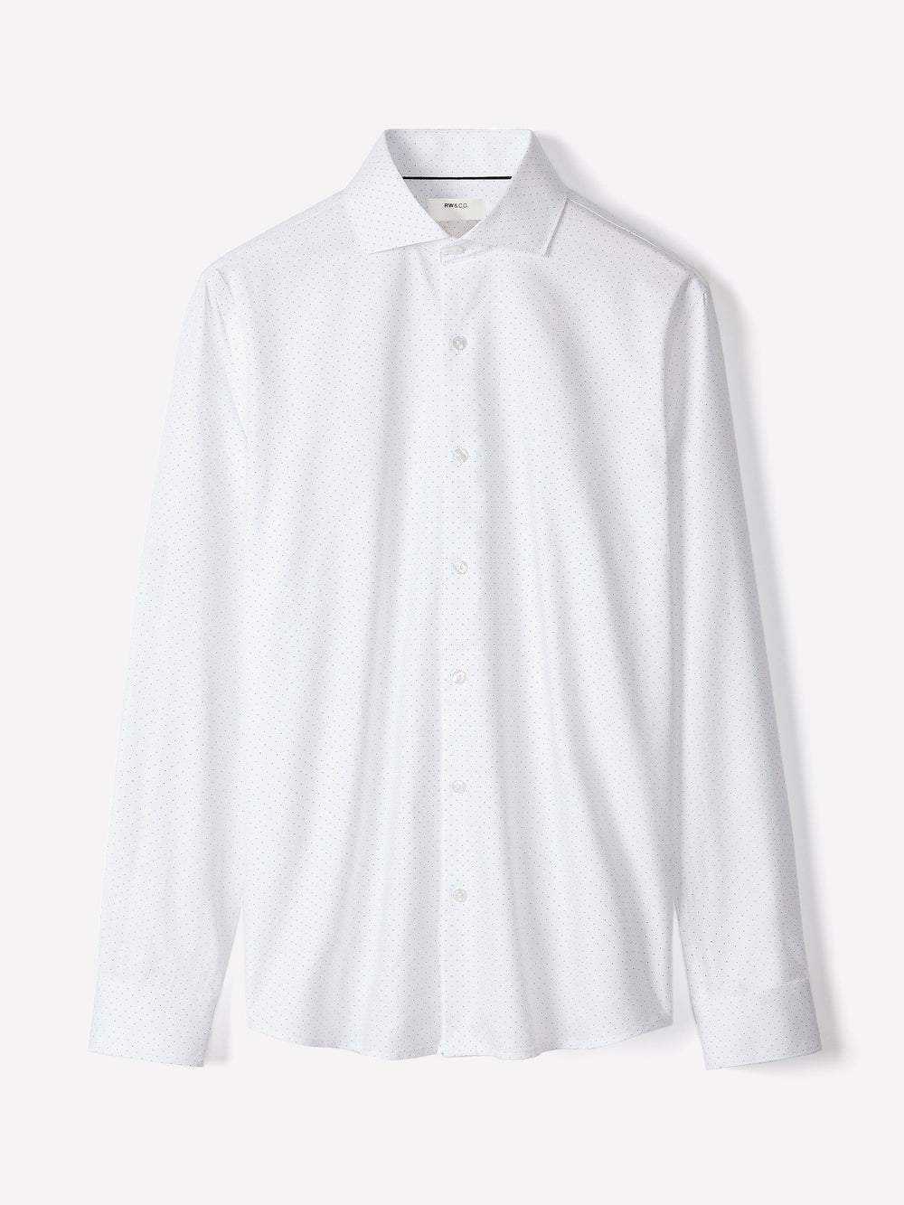 RW&CO Dotted Regular Fit Dress Shirt