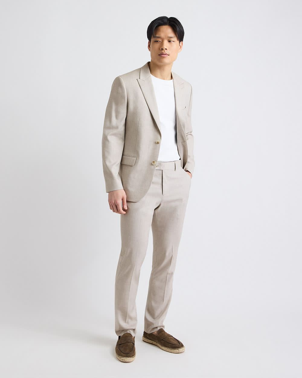 RW&CO Slim Fit Stone Suit Blazer