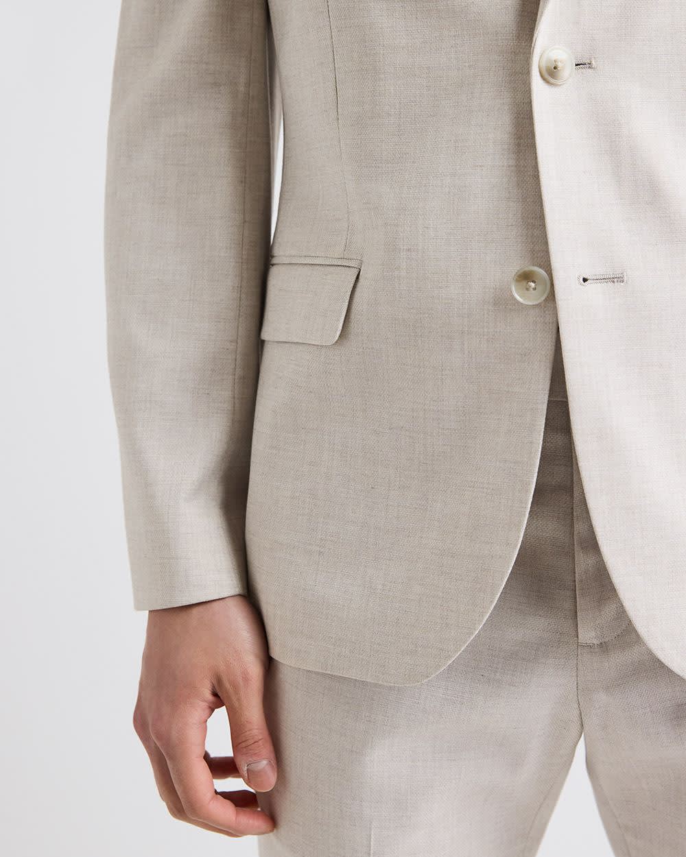 RW&CO Slim Fit Stone Suit Blazer