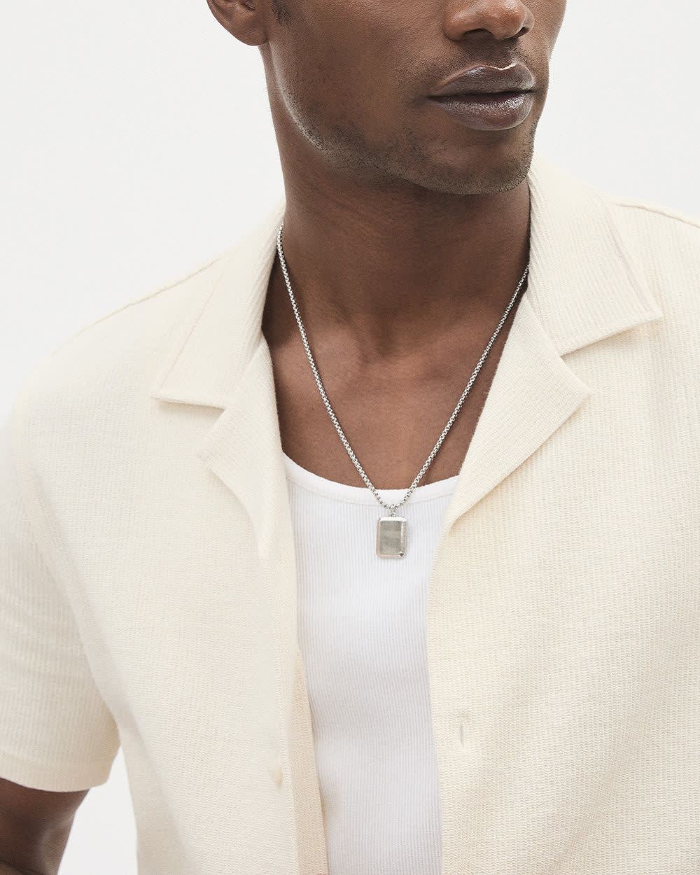 RW&CO Slim Fit Short-Sleeve Knit Shirt with Camp Collar
