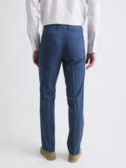 RW&CO Tailored Fit Blue Suit Pant