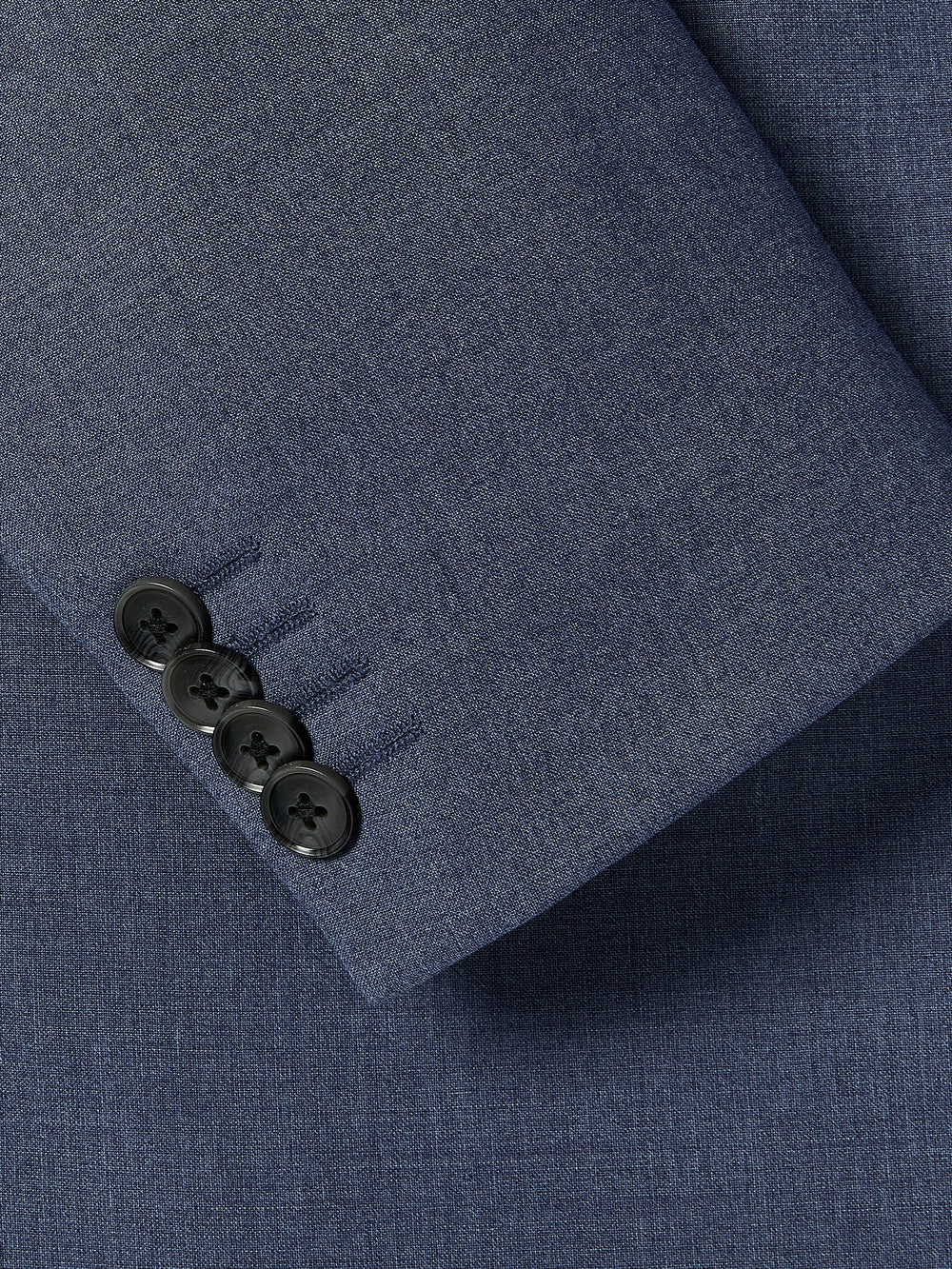 RW&CO Tailored-Fit Blue Suit Blazer