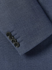 RW&CO Tailored-Fit Blue Suit Blazer