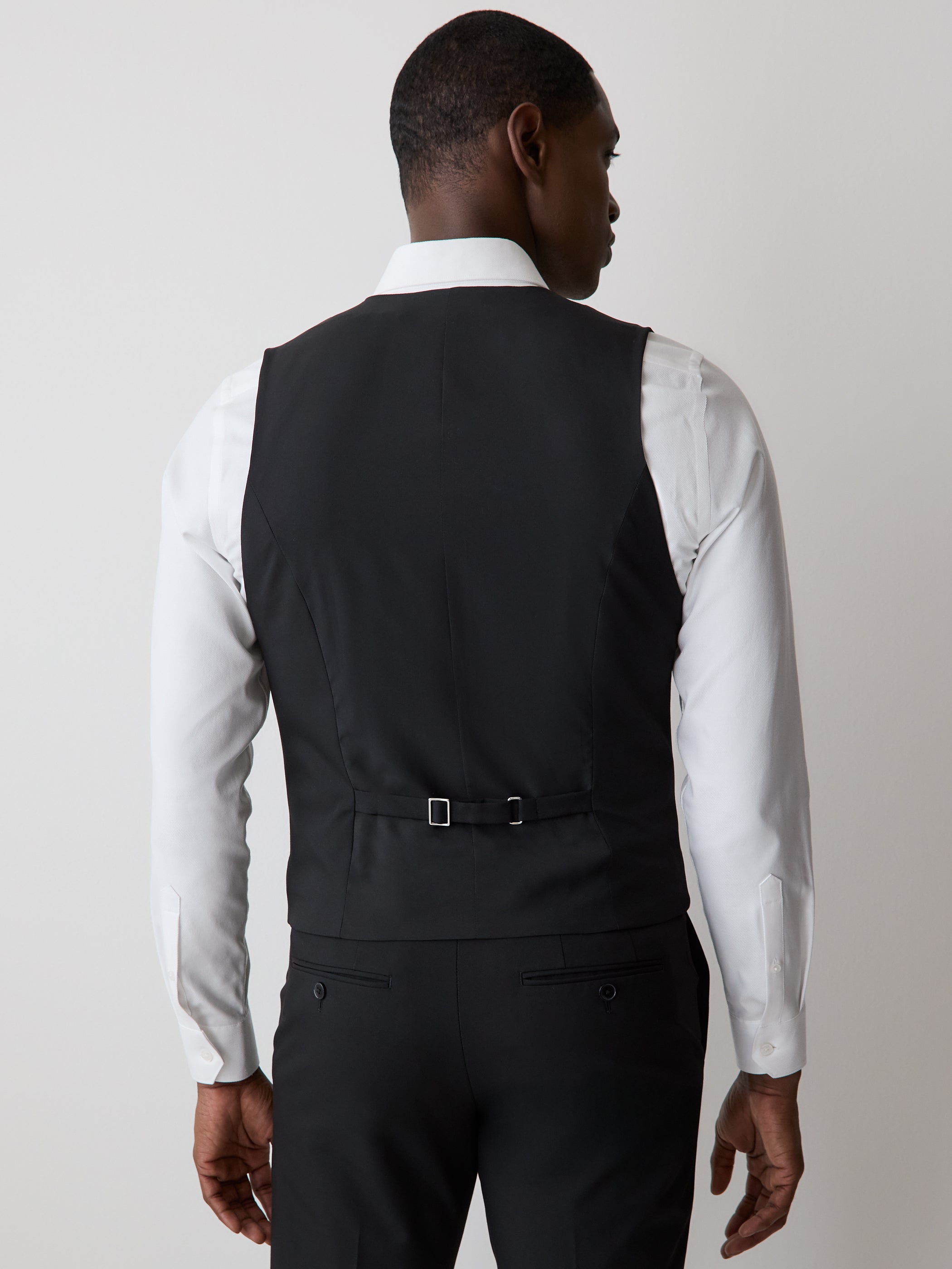RW&CO Black Suit Vest