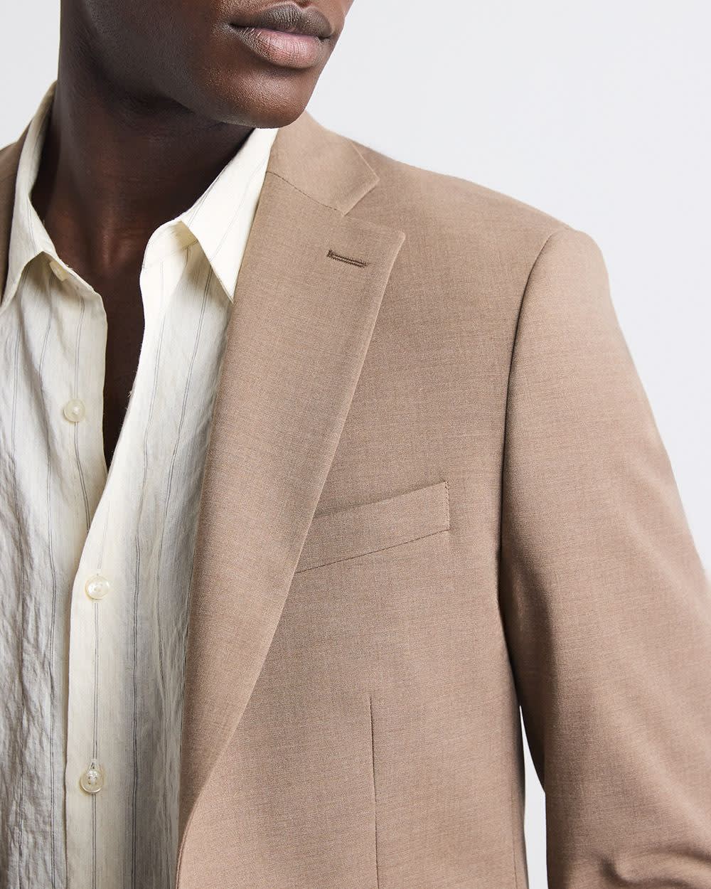 RW&CO Slim-Fit Rose Taupe Suit Blazer