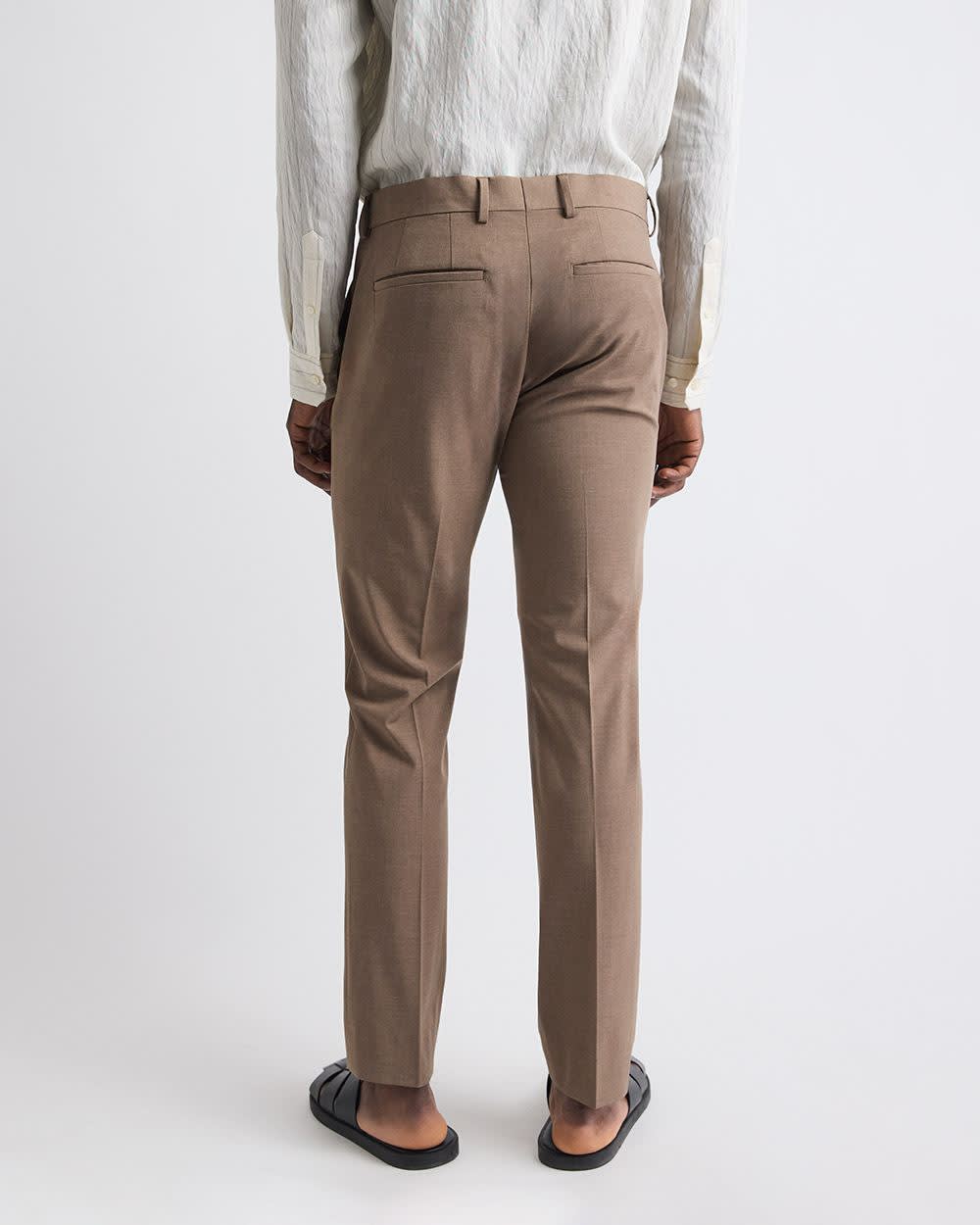 RW&CO Slim-Fit Rose Taupe Suit Pant