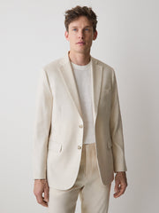 RW&CO Tailored Fit Stretch Linen Blazer