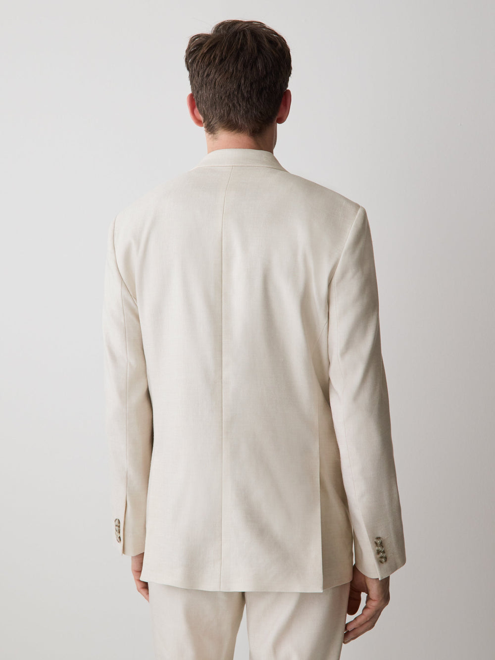 RW&CO Tailored Fit Stretch Linen Blazer