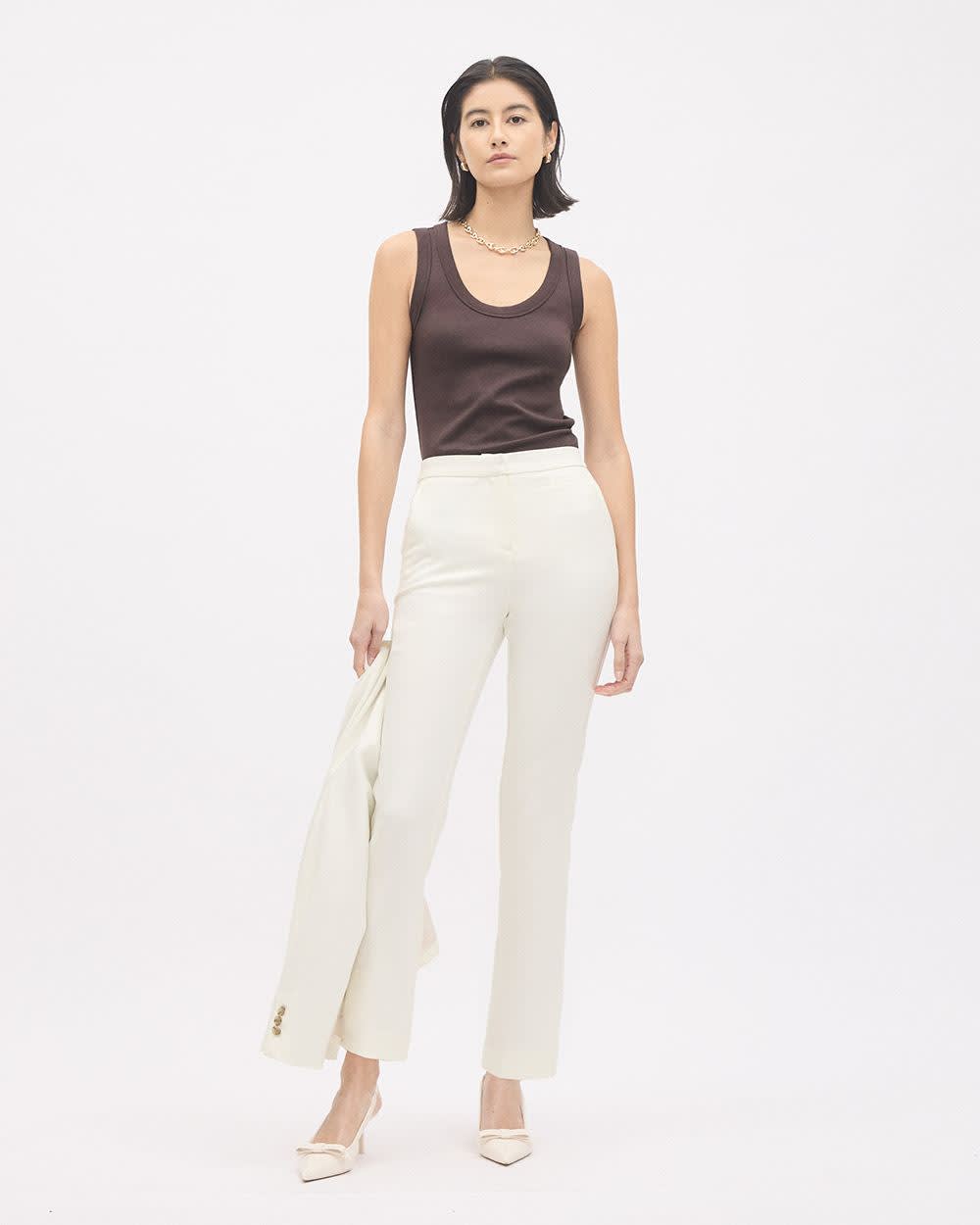 RW&CO Scoop-Neck Cami with Wide Straps