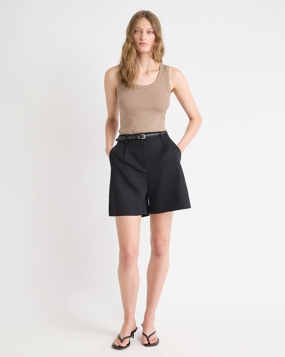 RW&CO Scoop-Neck Cami with Wide Straps