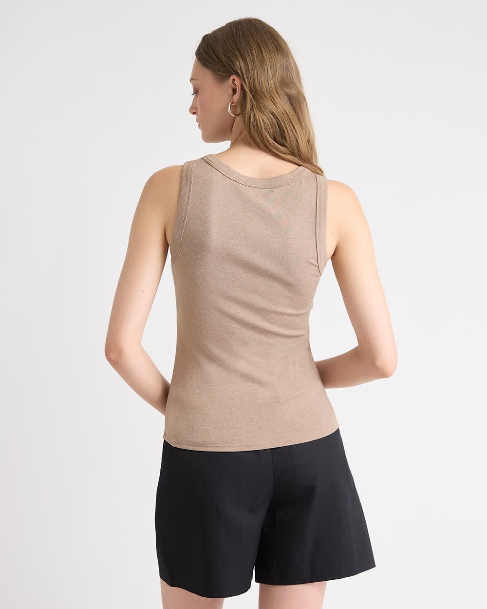 RW&CO Scoop-Neck Cami with Wide Straps