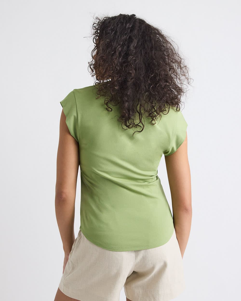 RW&CO Classic-Fit Short-Sleeve V-Neck T-Shirt