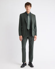 RW&CO Slim Fit Dark Green Suit Pant