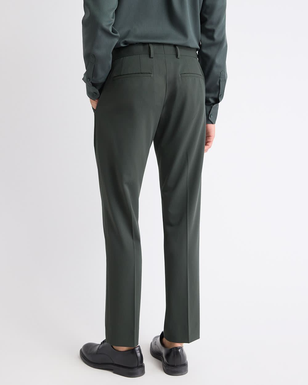 RW&CO Slim Fit Dark Green Suit Pant