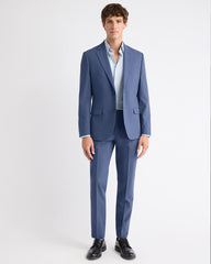 RW&CO Slim Fit Blue Wool-Blend Suit Blazer