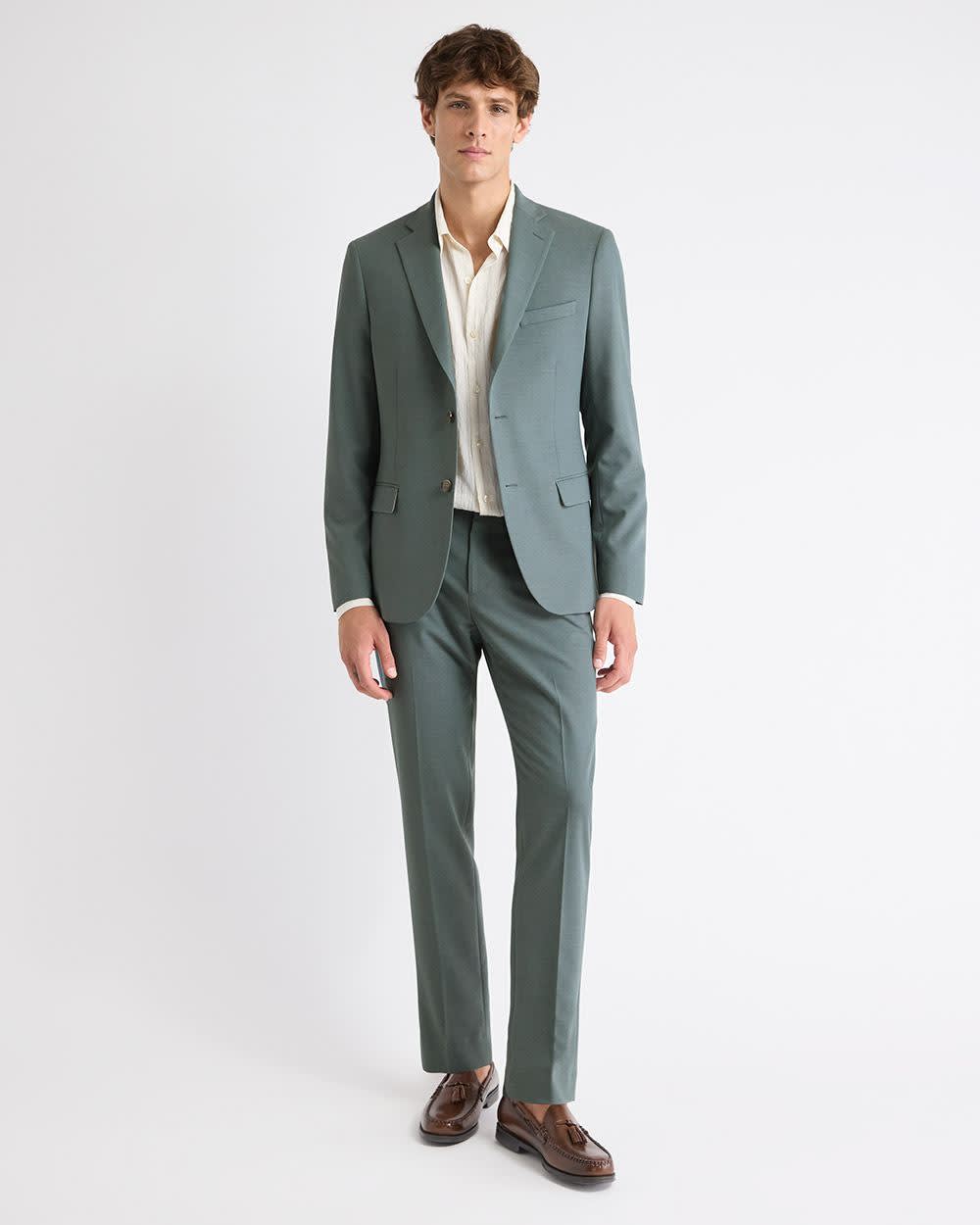 RW&CO Slim Fit Agave Suit Pant