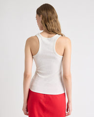 RW&CO Crew-Neck Racerback Fitted Tank