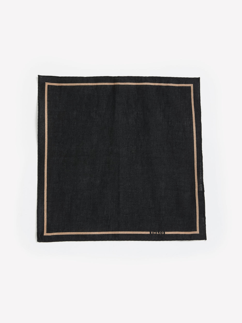 RW&CO Linen-Blend Handkerchief