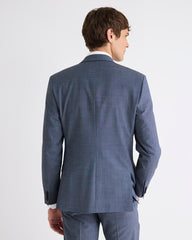 RW&CO Slim-Fit Wool Check Suit Blazer