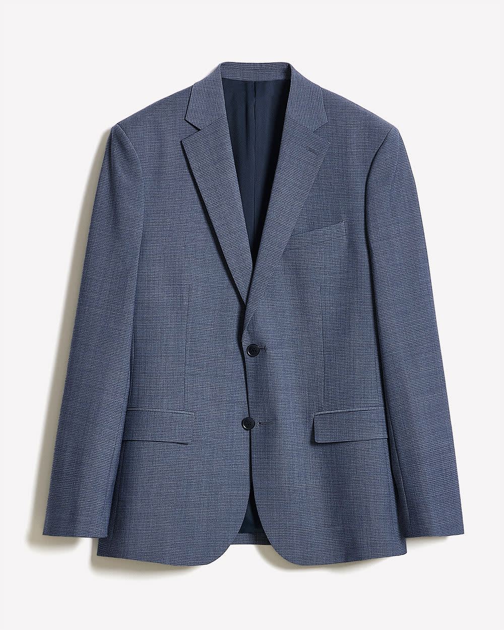 RW&CO Slim-Fit Wool Check Suit Blazer