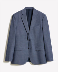 RW&CO Slim-Fit Wool Check Suit Blazer