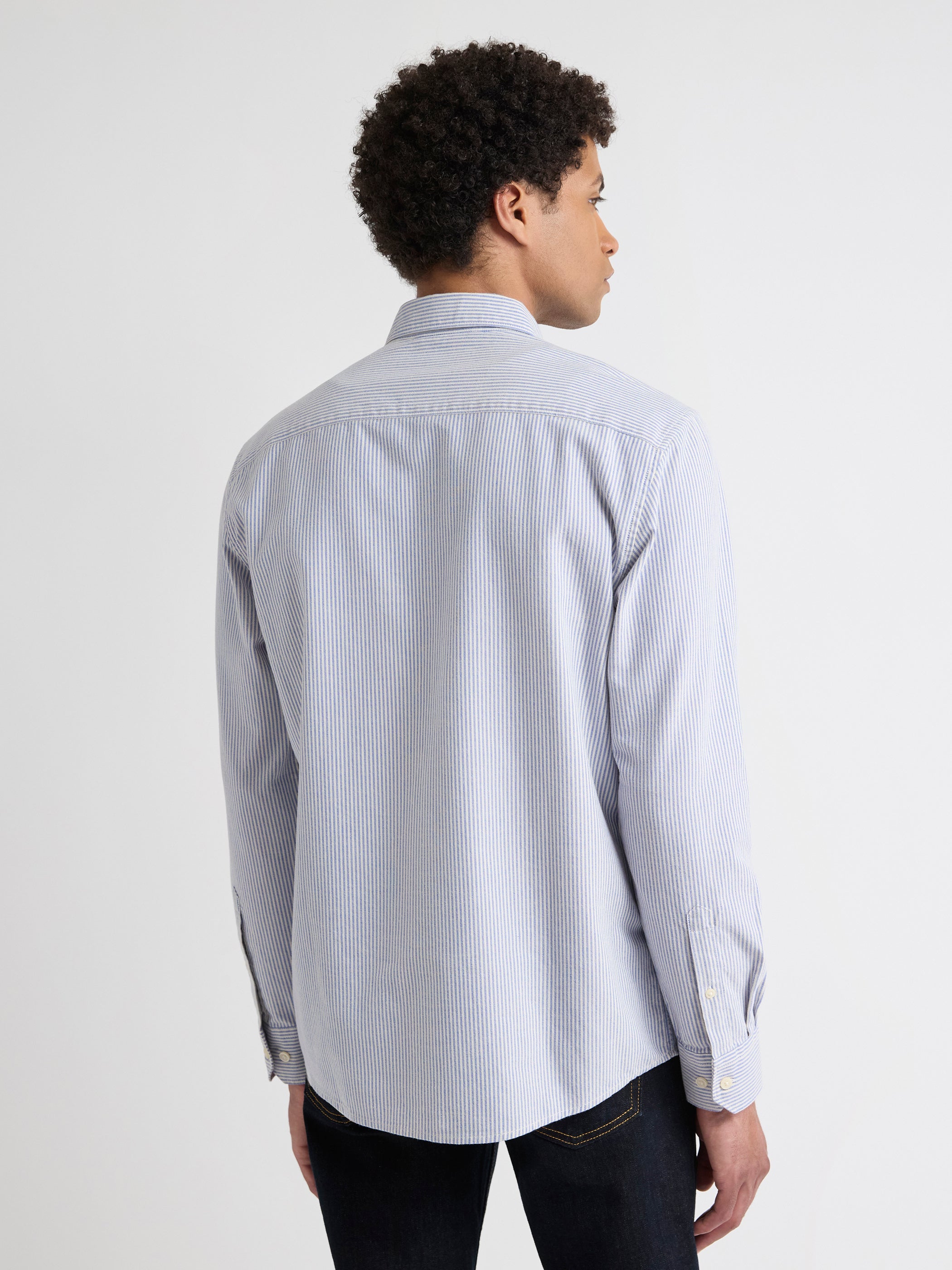 RW&CO Striped Long-Sleeve Shirt
