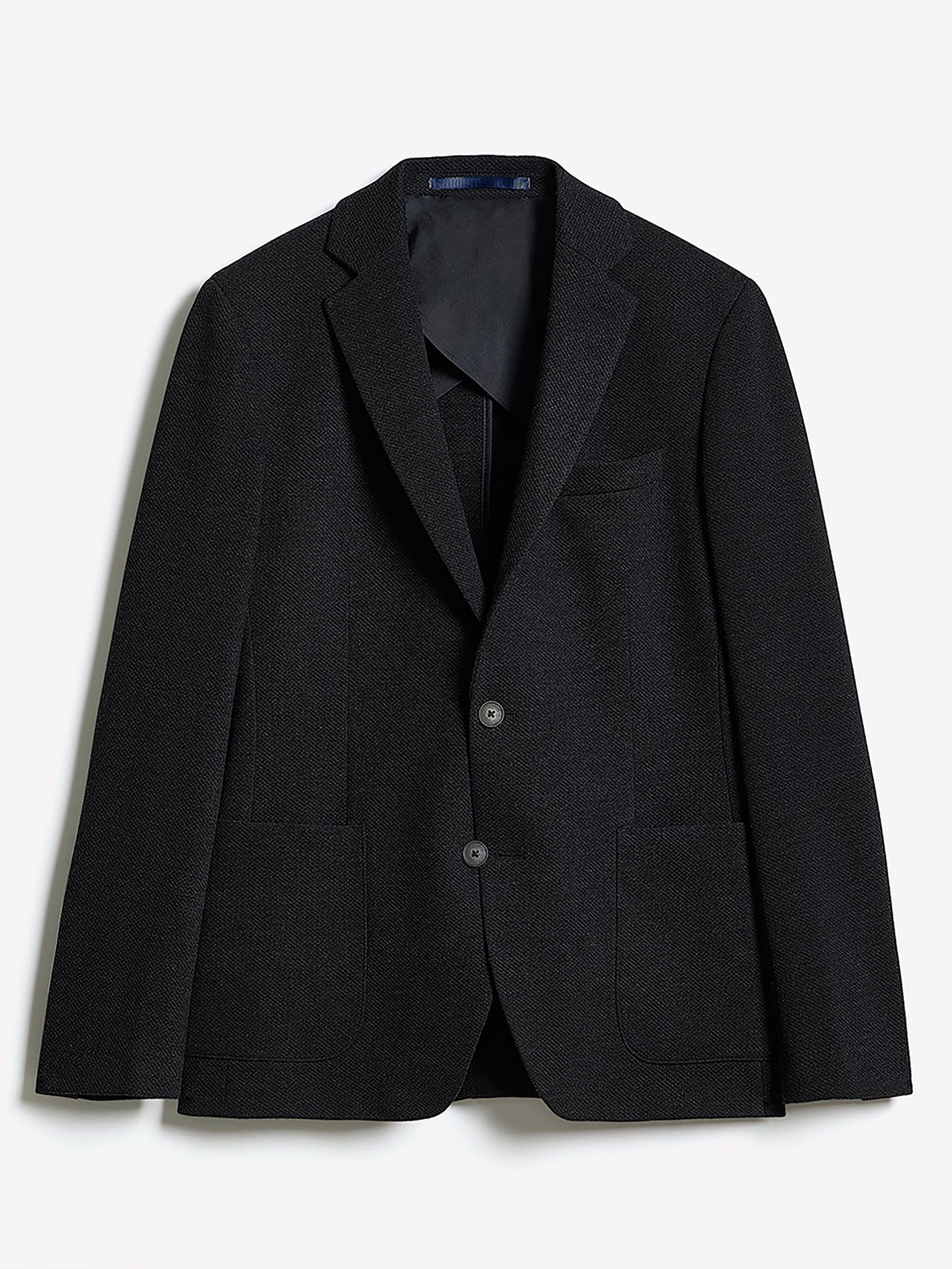 RW&CO Slim-Fit Textured Knit Blazer