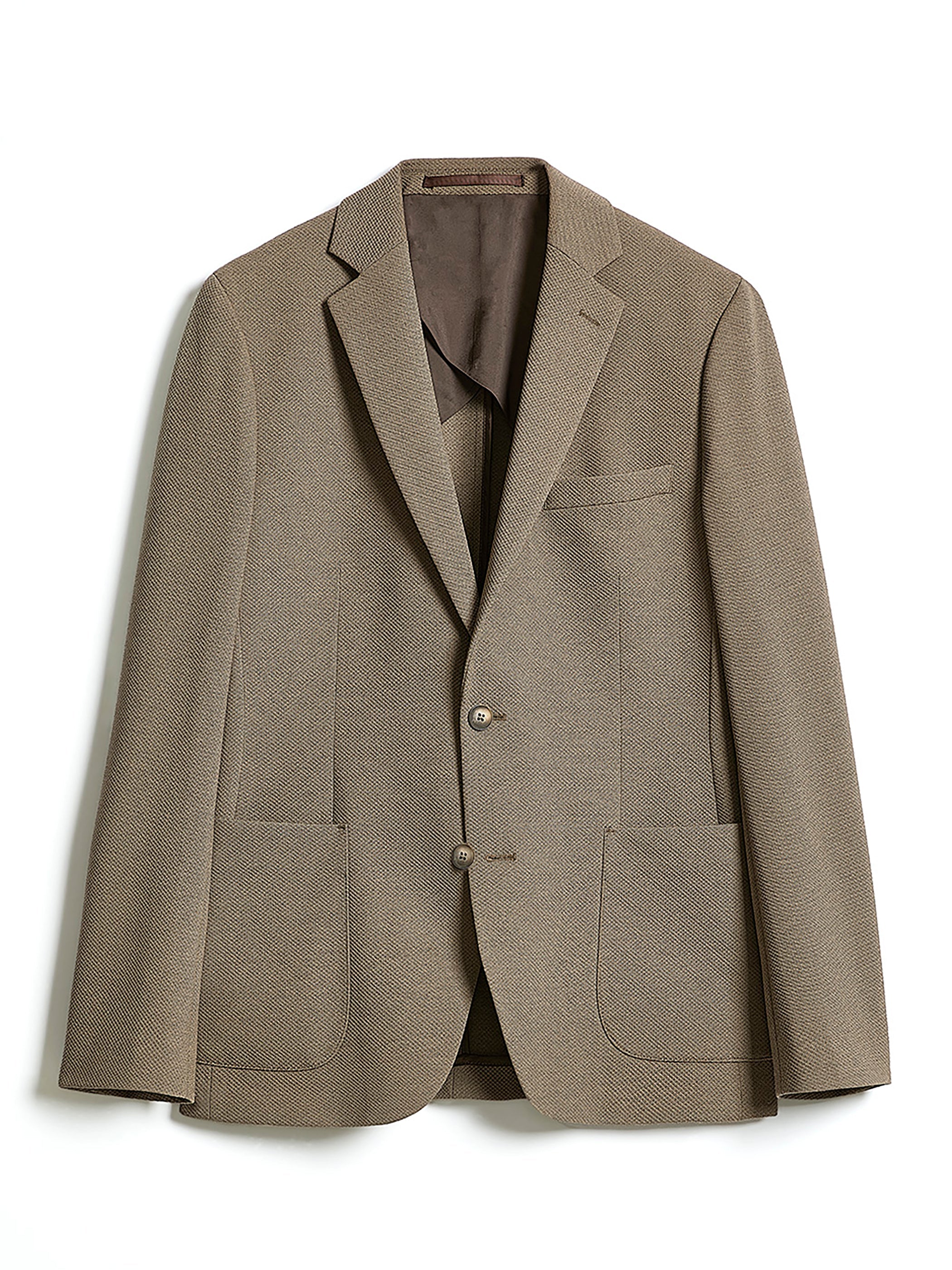 RW&CO Slim-Fit Textured Knit Blazer