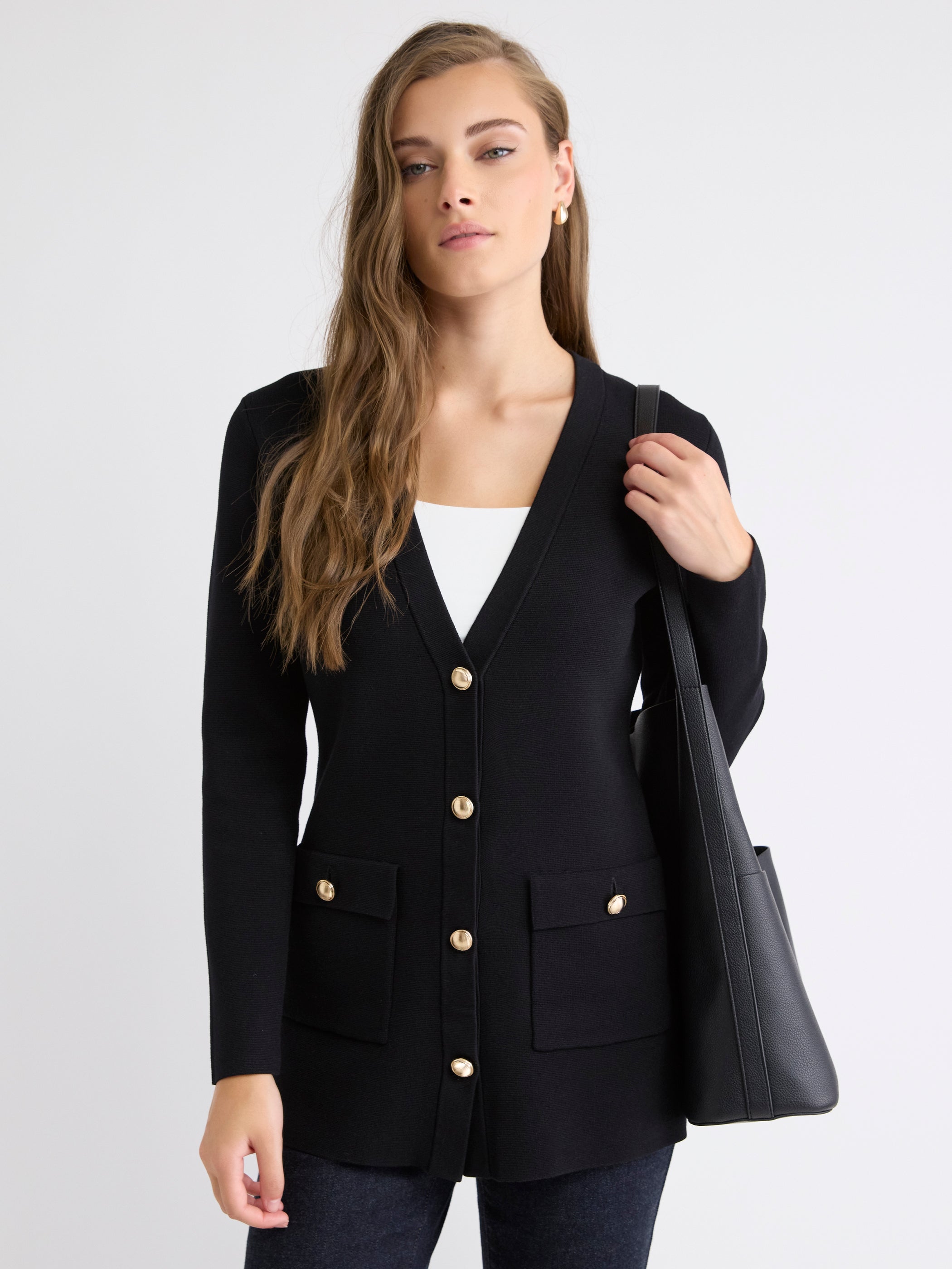 RW&CO Long-Sleeve Long Cardigan
