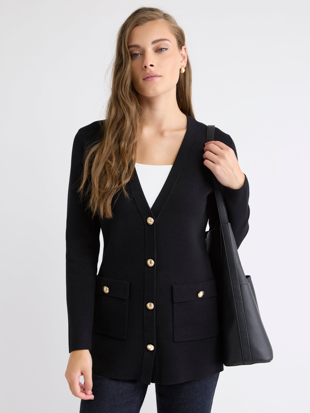 RW&CO Long-Sleeve Long Cardigan