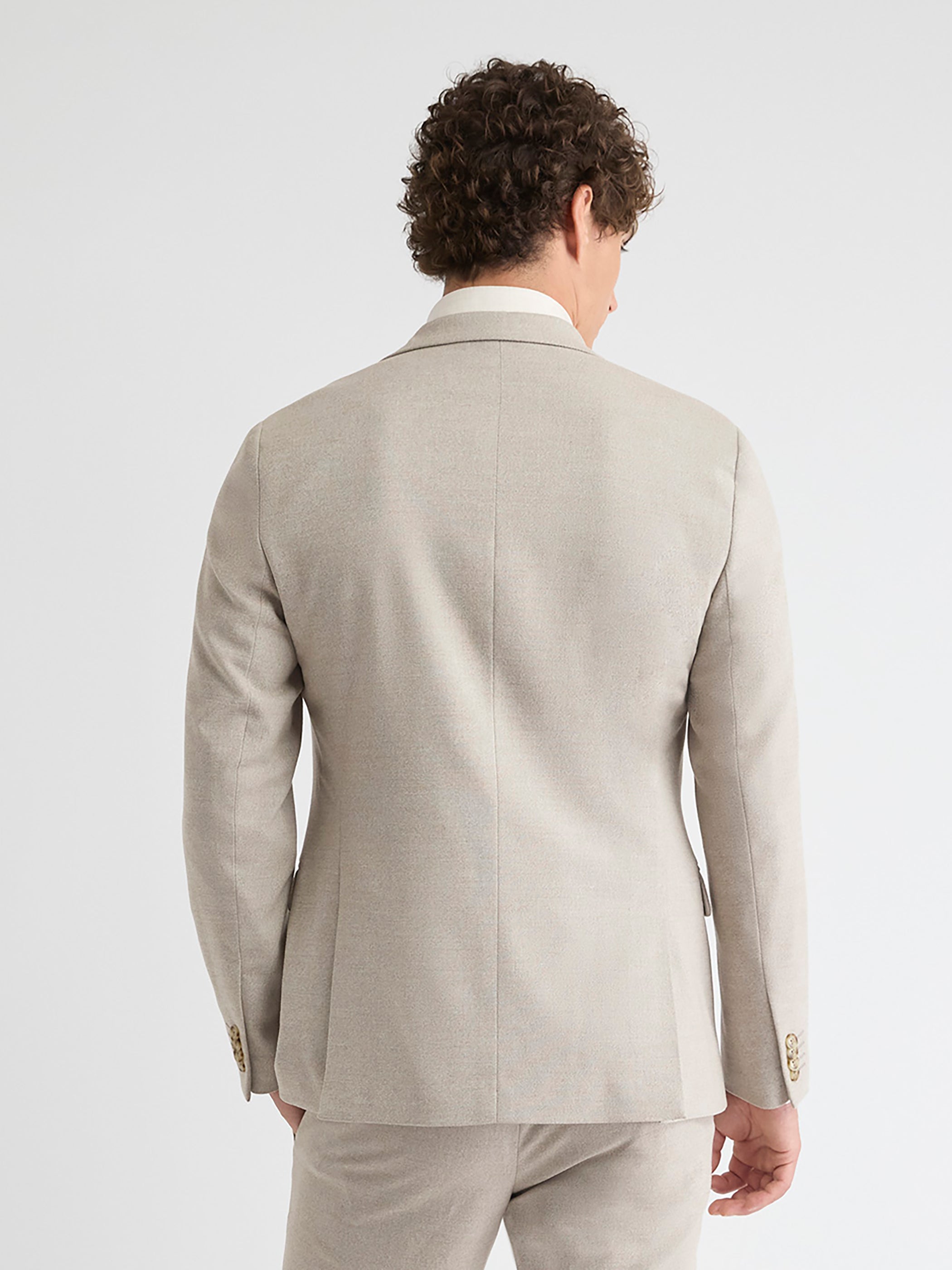 RW&CO Slim Fit Brushed Twill Blazer