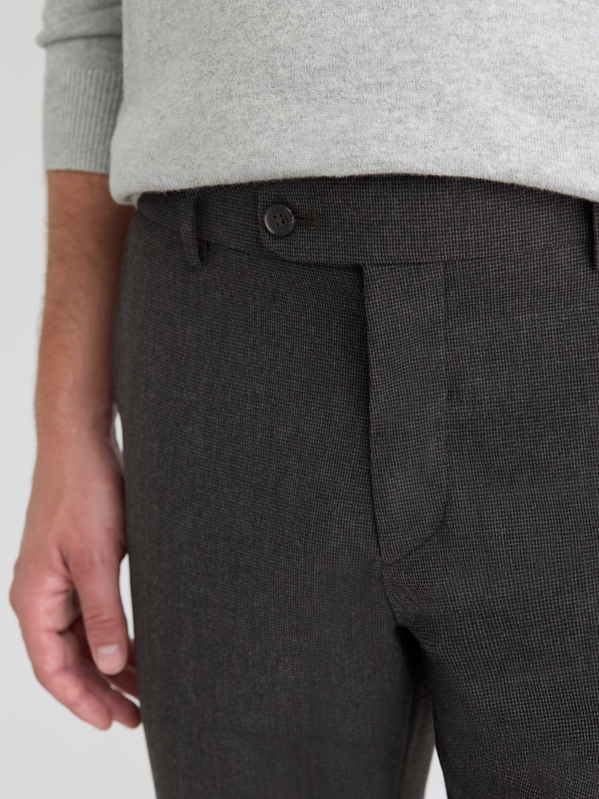 RW&CO Slim Fit Houndstooth City Pant