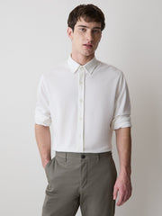 RW&CO Long-Sleeve Piqué-Knit Shirt