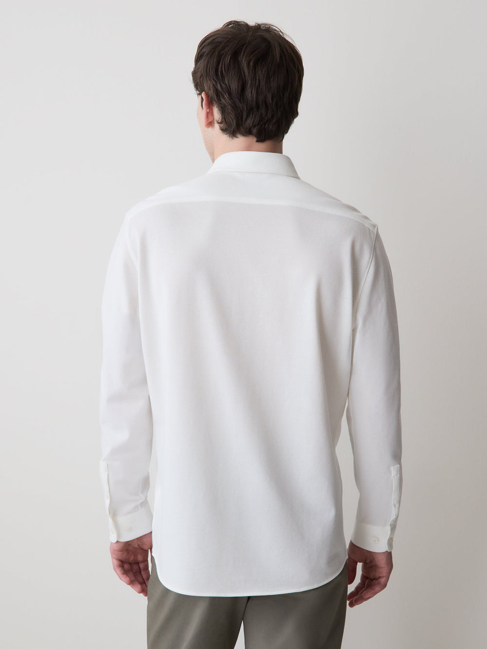 RW&CO Long-Sleeve Piqué-Knit Shirt