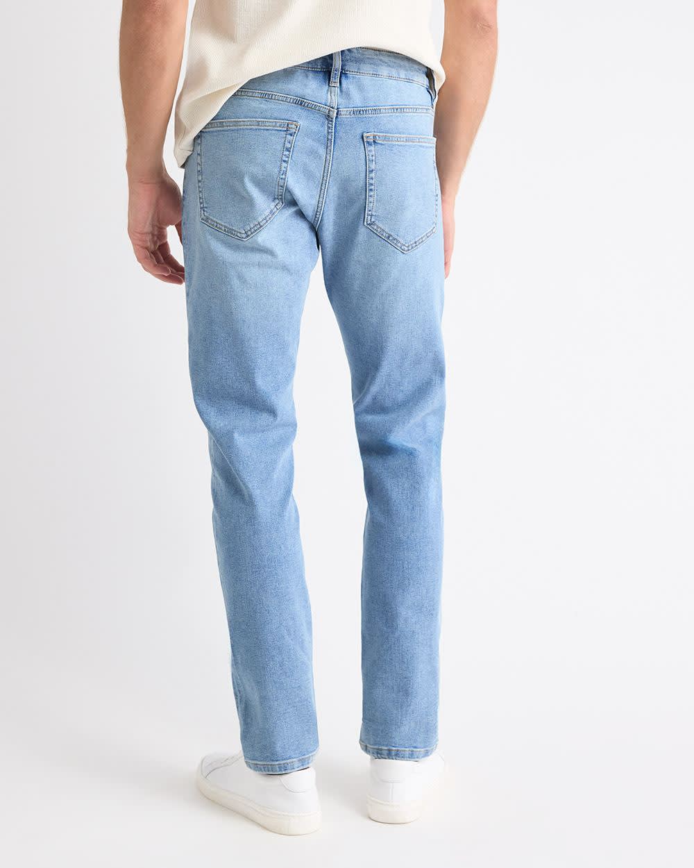RW&CO Slim-Fit Light-Wash Jeans