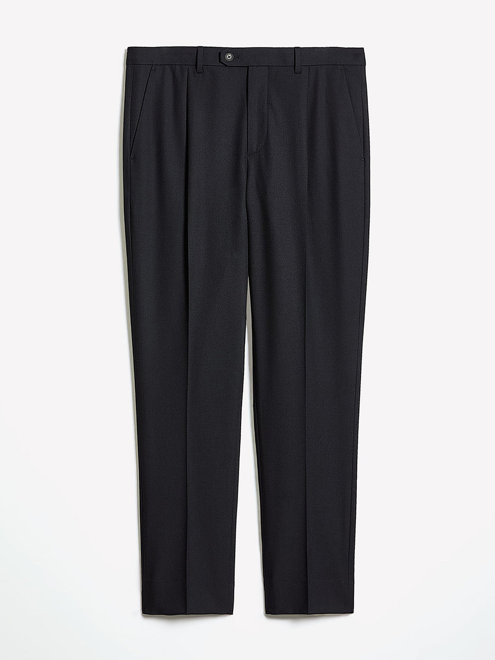 RW&CO Wool-Blend Tapered-Leg Pleated Dress Pant