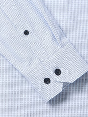 RW&CO Light Blue Slim Fit Dobby Dress Shirt