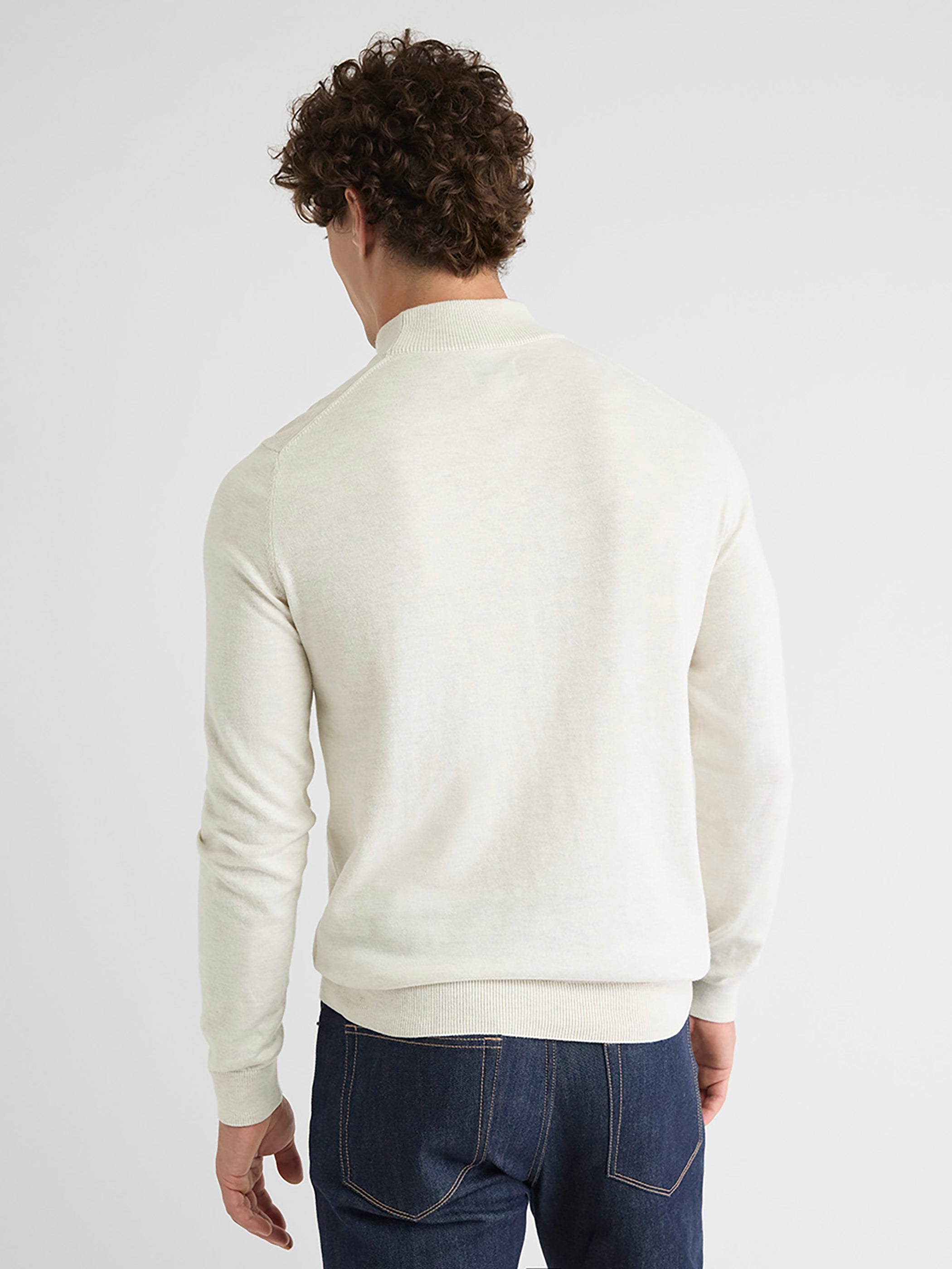 RW&CO Long-Sleeve Mock-Neck Sweater