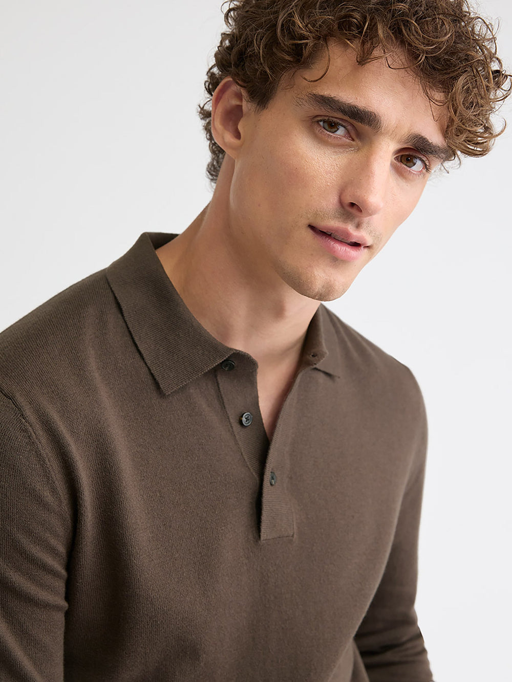 RW&CO Long-Sleeve Polo Sweater