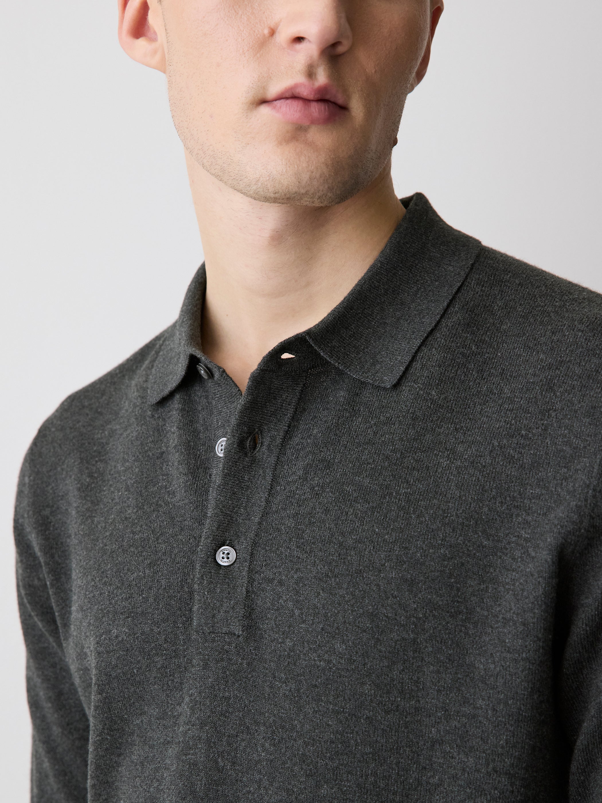 RW&CO Long-Sleeve Polo Sweater