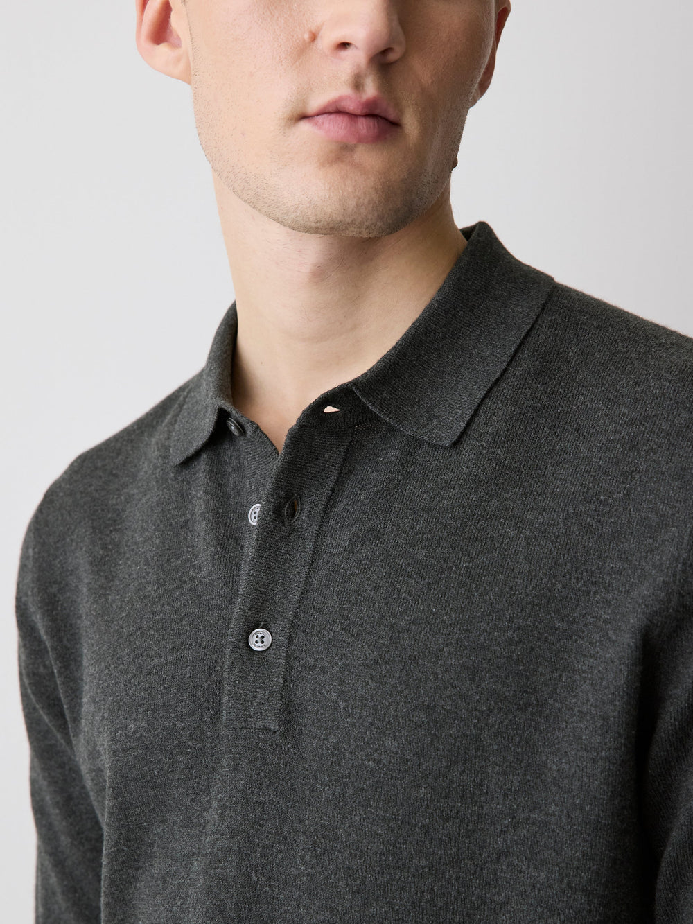 RW&CO Long-Sleeve Polo Sweater