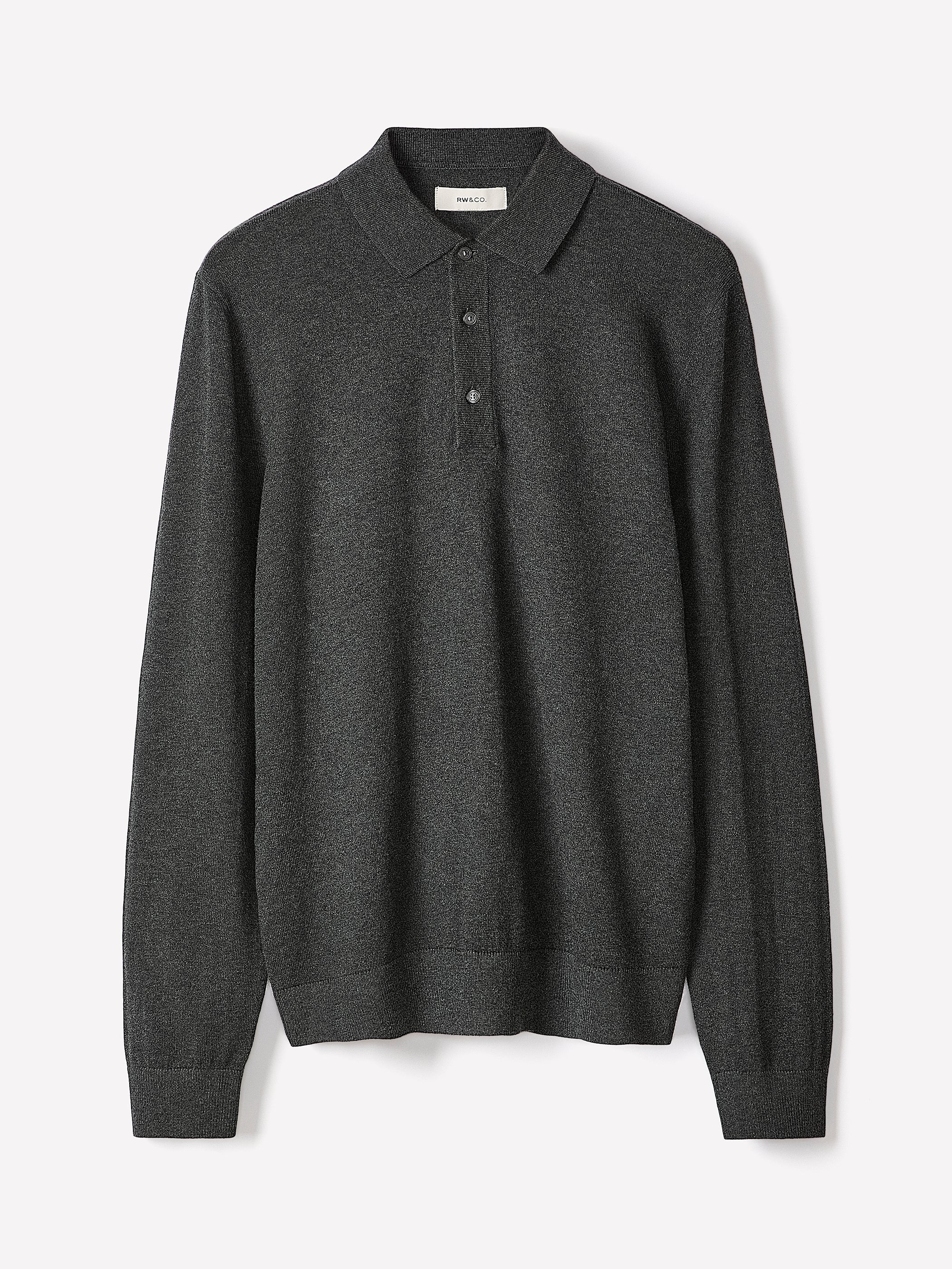 RW&CO Long-Sleeve Polo Sweater