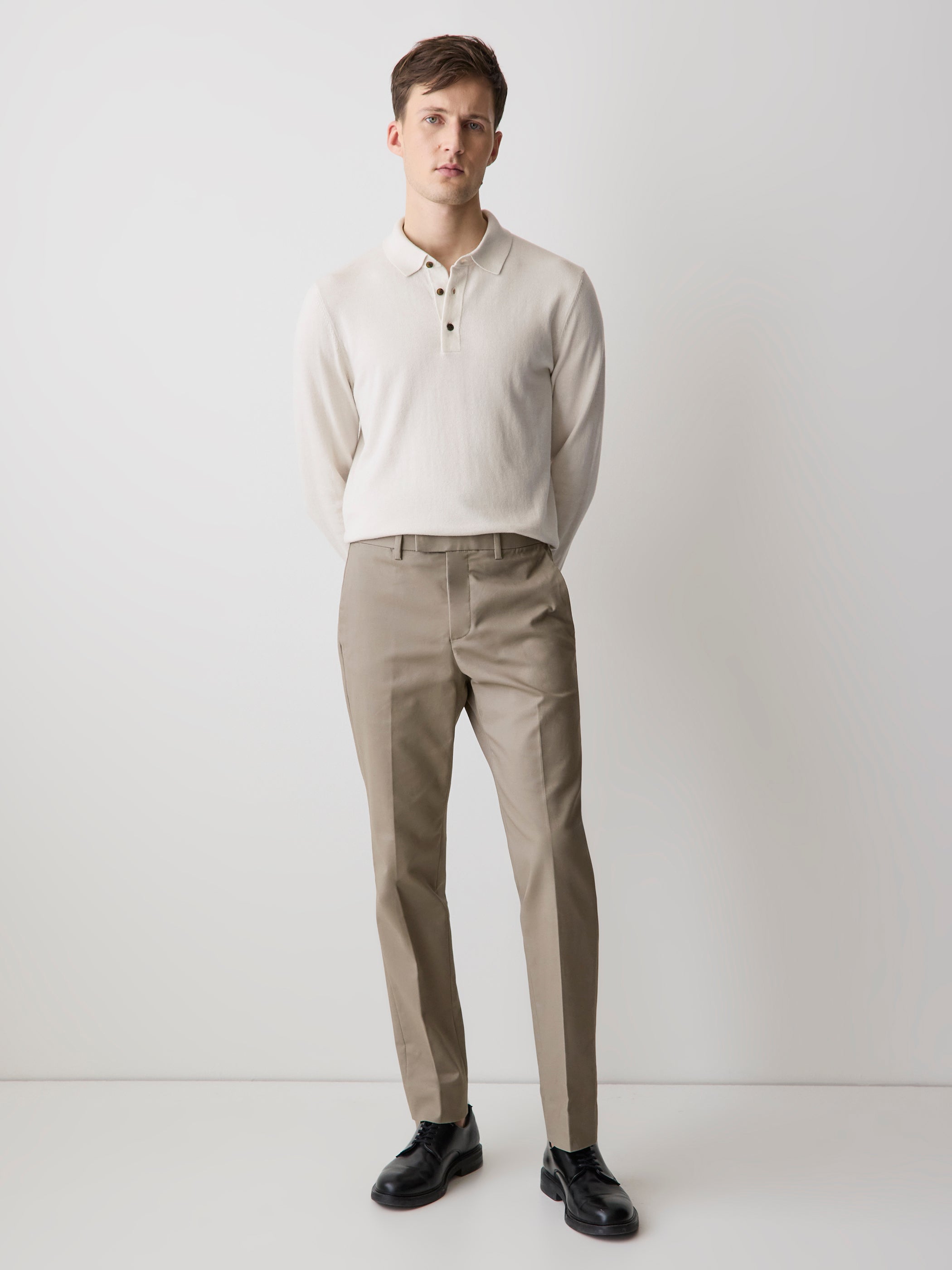 RW&CO Long-Sleeve Polo Sweater