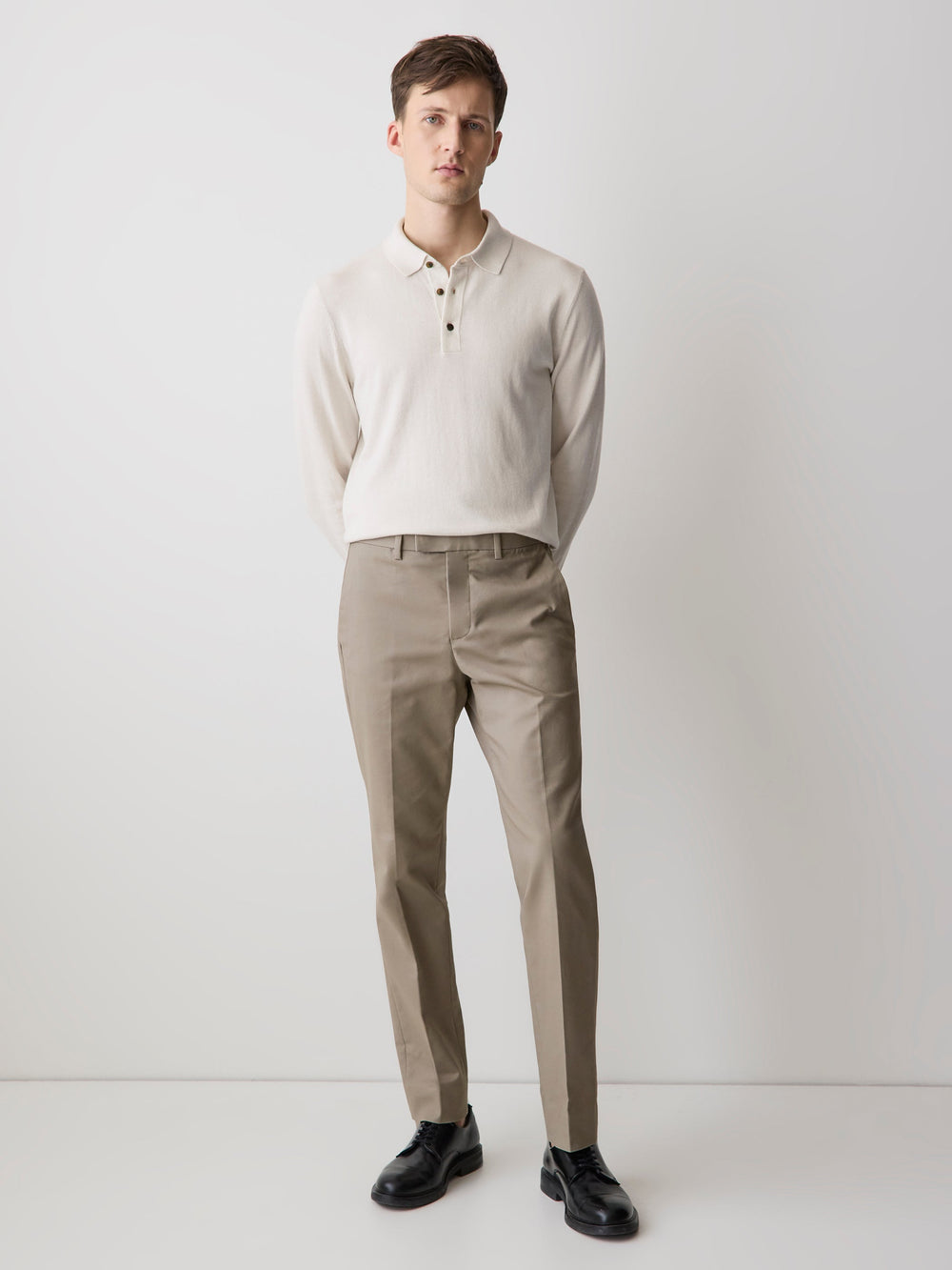 RW&CO Long-Sleeve Polo Sweater
