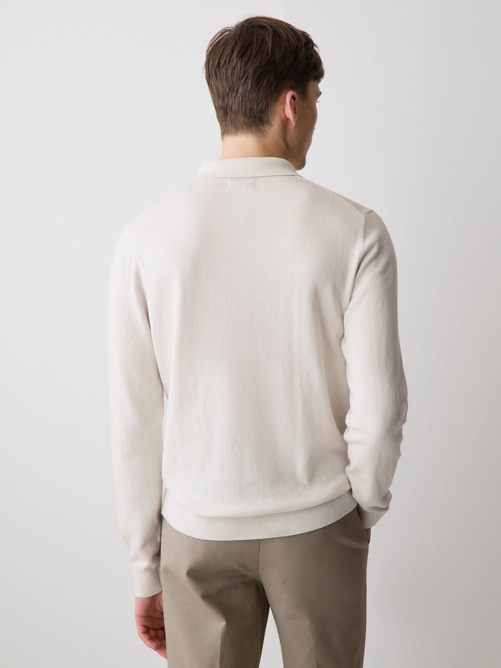 RW&CO Long-Sleeve Polo Sweater
