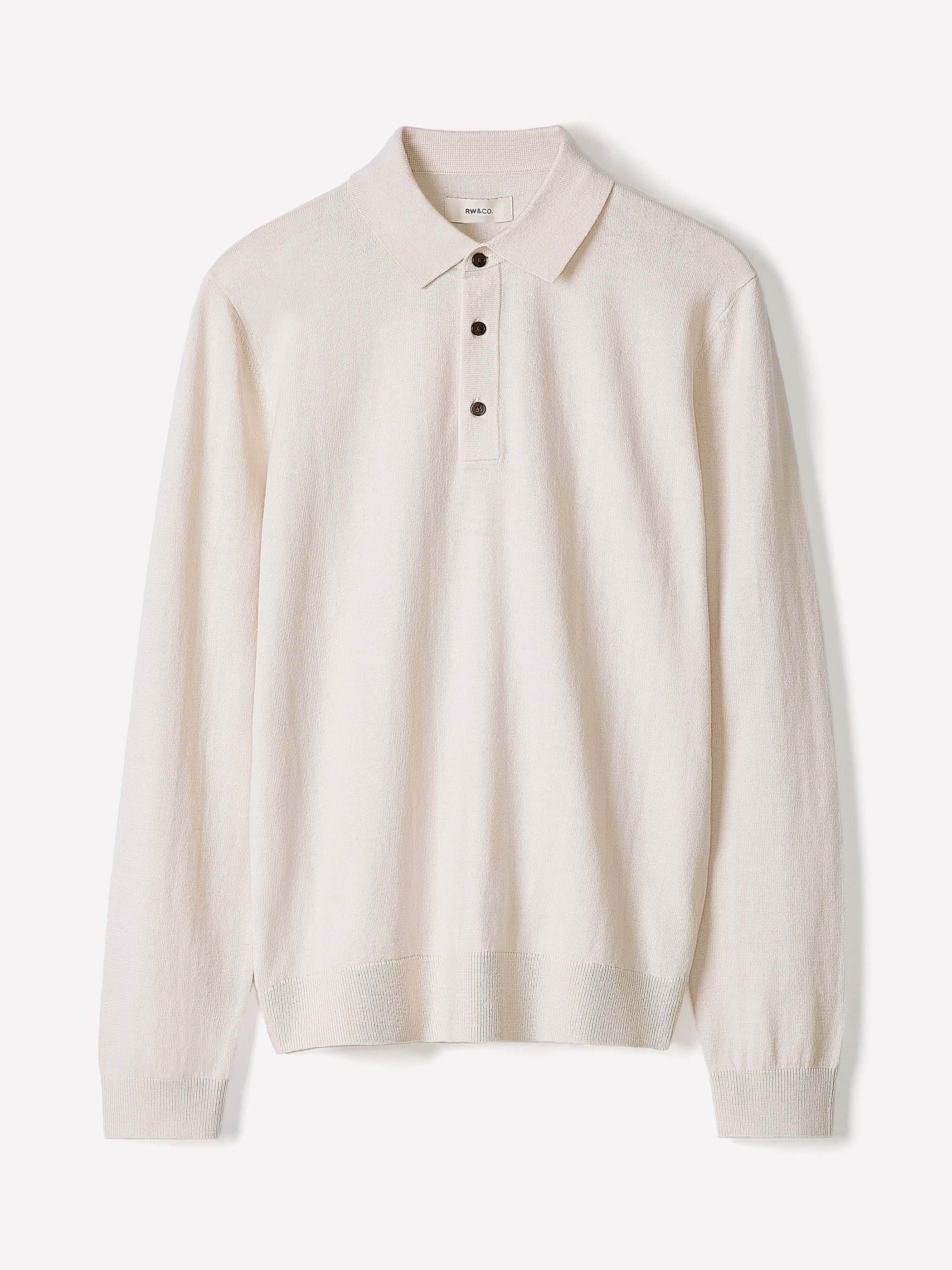 RW&CO Long-Sleeve Polo Sweater