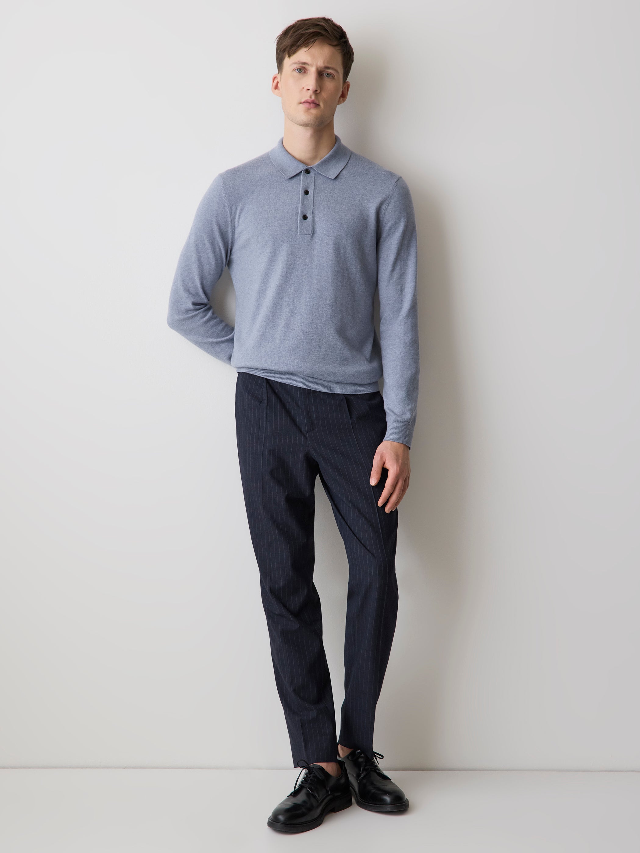 RW&CO Long-Sleeve Polo Sweater