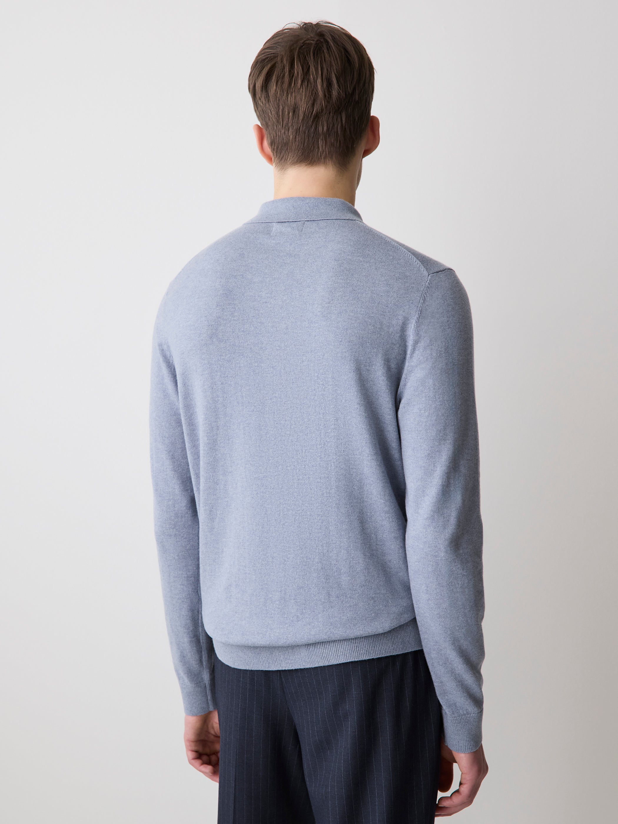 RW&CO Long-Sleeve Polo Sweater